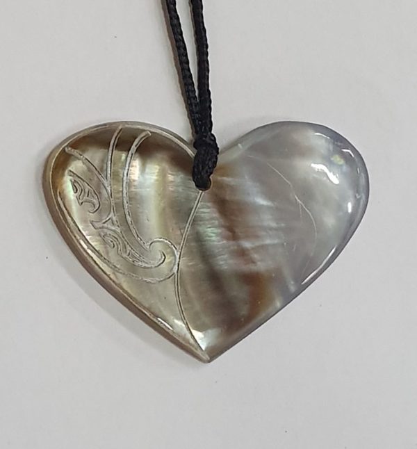 Heart Necklace + Engraving - Image 3