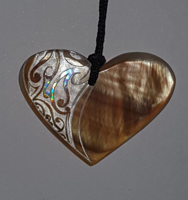 Heart Necklace + Engraving - Image 2