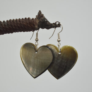 Heart Pearl shell Earrings