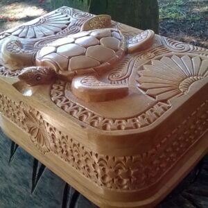 Pacific hand craft jewelry box