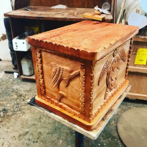 Pacific hand craft jewelry box