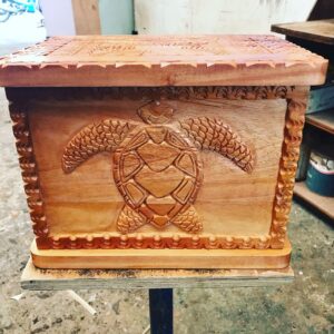 Pacific hand craft jewelry box